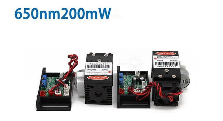 650nm Red light wine seat lamp laser module 200mw multi beam fine beam laser light module (4)