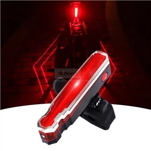 USB-Fahrrad-Laser-Sicherheitswarnlicht