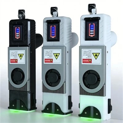 91 W tragbarer Laserzünder, 7 m, tragbar, wiederaufladbar
